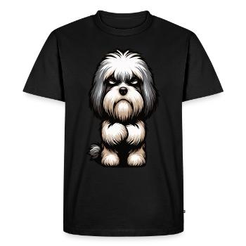Havanese Havanese Owners Havanese Farmers - Men's Premium Organic T-Shirt - black - Front - Nico (187cm)