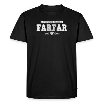 Le meilleur grand-père du monde - T-shirt Premium bio Homme - noir - Devant - Nico (187cm)