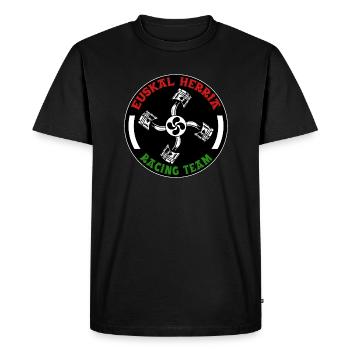 Basque racing team 1 - T-shirt Premium bio Homme - noir - Devant - Nico (187cm)