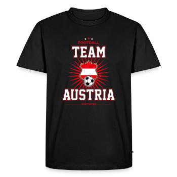 Autriche - T-shirt Premium bio Homme - noir - Devant - Nico (187cm)
