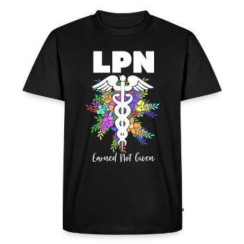 Nurse Nurse Nurse - Men's Premium Organic T-Shirt - black - Front - Nico (187cm)
