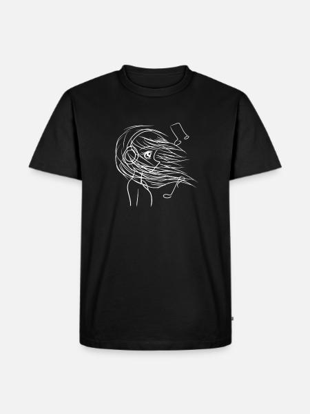 Manga Anime - Men's Premium Organic T-Shirt - black