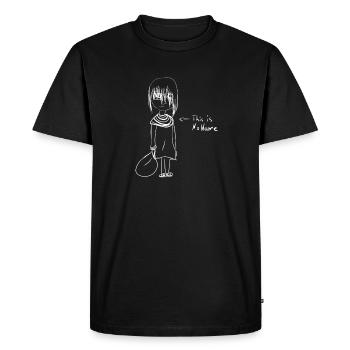 Pas de nom - T-shirt Premium bio Homme - noir - Devant - Nico (187cm)