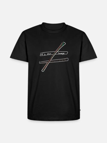 Equation Calculation - Men's Premium Organic T-Shirt - black