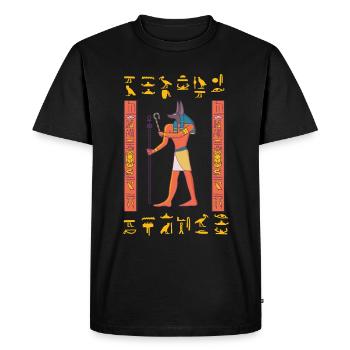 Égypte - T-shirt Premium bio Homme - noir - Devant - Nico (187cm)