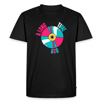 Long time ago - Men's Premium Organic T-Shirt - black - Front - Nico (187cm)
