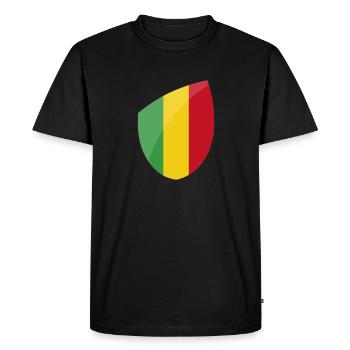 Mali - T-shirt Premium bio Homme - noir - Devant - Nico (187cm)