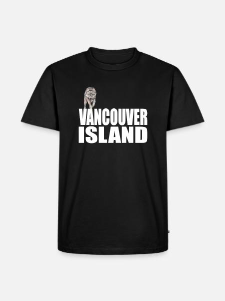 Île de Vancouver - T-shirt Premium bio Homme - noir