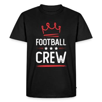 Équipe de football - T-shirt Premium bio Homme - noir - Devant - Nico (187cm)