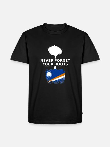 Marshallinseln Roots Marshall Islands - Men's Premium Organic T-Shirt - black