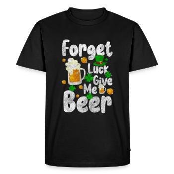Excursion en Irlande Irlandais - T-shirt Premium bio Homme - noir - Devant - Nico (187cm)