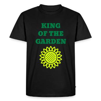 Garden - Gardener - Gardening - Green - Nature - Men's Premium Organic T-Shirt - black - Front - Nico (187cm)