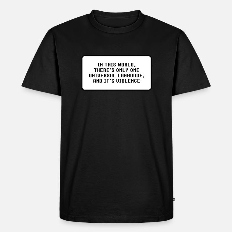 Technoblade Zitat - Männer Premium Bio T-Shirt - undefined