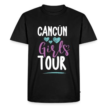 Cancun Girls Tour - T-shirt Premium bio Homme - noir - Devant - Nico (187cm)