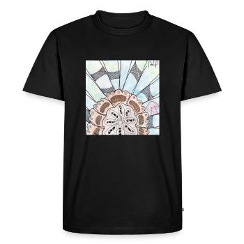 Confusion 25 - T-shirt Premium bio Homme - noir - Devant - Nico (187cm)