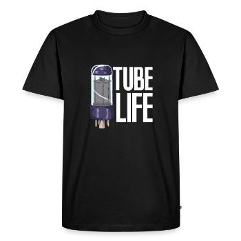 Tube Life Tube Amplifier Shirt - T-shirt Premium bio Homme - noir - Devant - Nico (187cm)