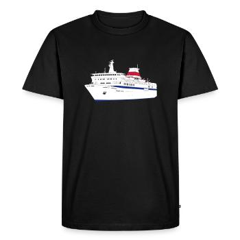 Ms Georg Ots - Men's Premium Organic T-Shirt - black - Front - Nico (187cm)