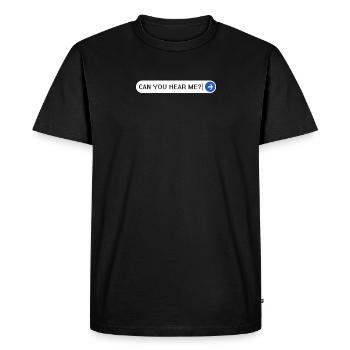 Can you hear me 2020 Home Office Call Cote - T-shirt Premium bio Homme - noir - Devant - Nico (187cm)