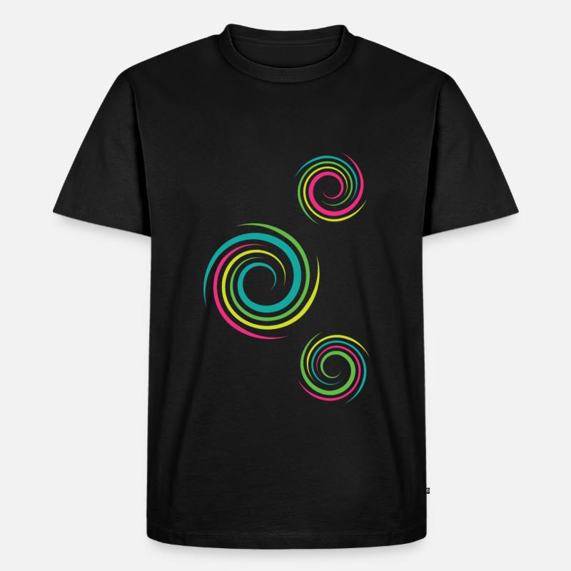 Psy - Männer Premium Bio T-Shirt - Schwarz