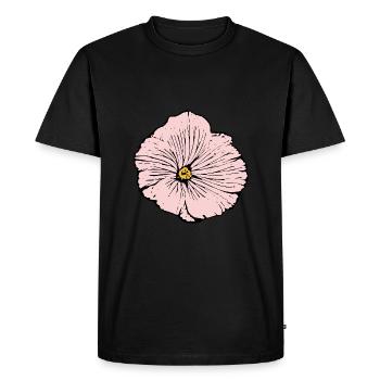 Fleur Rose Fleur Rose Fleurs Rose Fleurs Rose - T-shirt Premium bio Homme - noir - Devant - Nico (187cm)