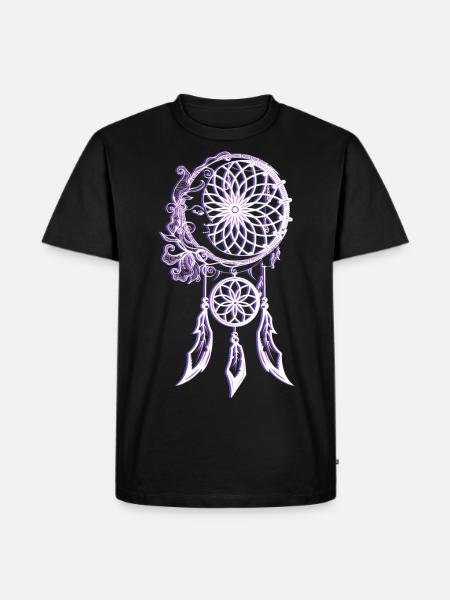 Indian Healing Symbol - Men's Premium Organic T-Shirt - black