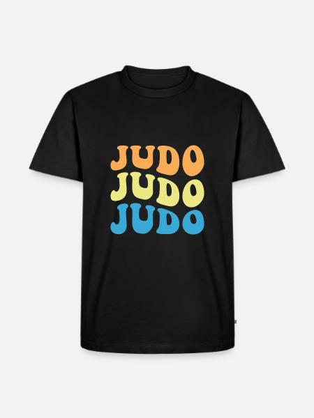 Judo - Men's Premium Organic T-Shirt - black