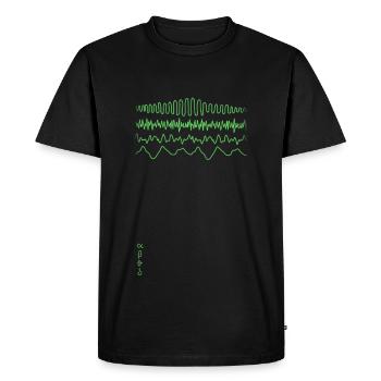 EEC - Men's Premium Organic T-Shirt - black - Front - Nico (187cm)