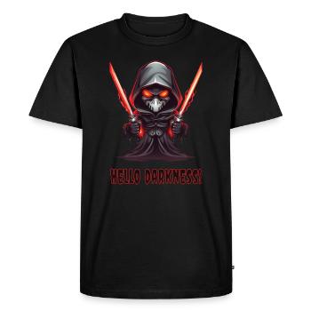 Grim Reaper - Halloween - Gamer - T-shirt Premium bio Homme - noir - Devant - Nico (187cm)