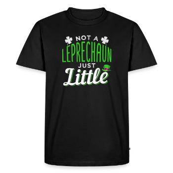 St Patrick's Day - Men's Premium Organic T-Shirt - black - Front - Nico (187cm)