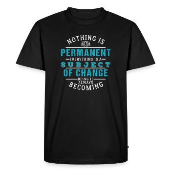 Bouddhisme - T-shirt Premium bio Homme - noir - Devant - Nico (187cm)