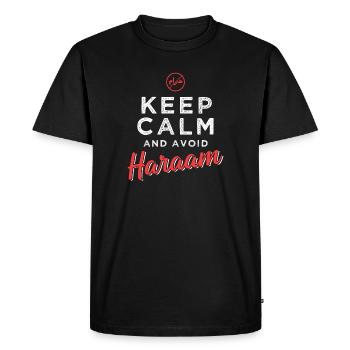 Islam - Men's Premium Organic T-Shirt - black - Front - Nico (187cm)