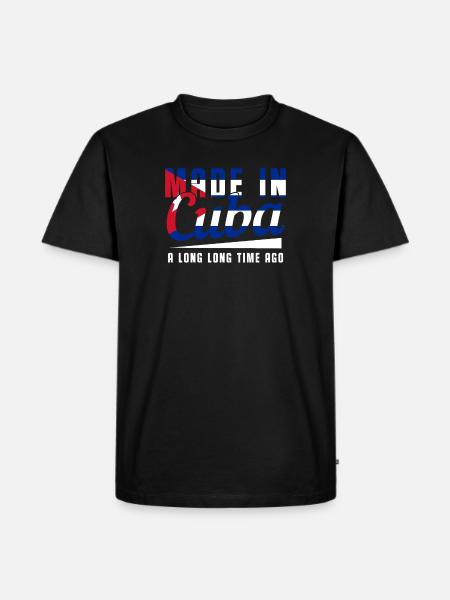 Cuba - Men's Premium Organic T-Shirt - black