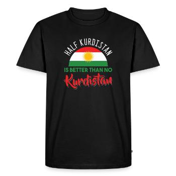 Kurdistan - T-shirt Premium bio Homme - noir - Devant - Nico (187cm)