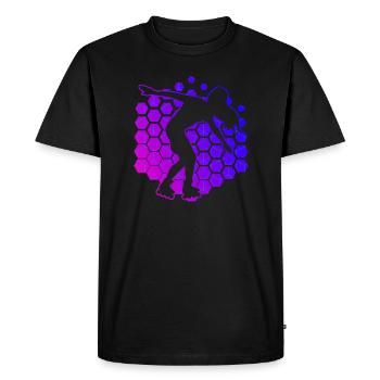 Rollerskate Roller Skating Rollerskaten Roller Ska - T-shirt Premium bio Homme - noir - Devant - Nico (187cm)