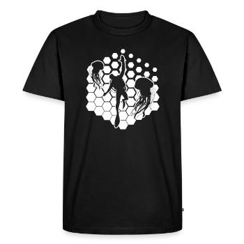 Free Dive Diver Scuba Taucher Scuba Diver - T-shirt Premium bio Homme - noir - Devant - Nico (187cm)