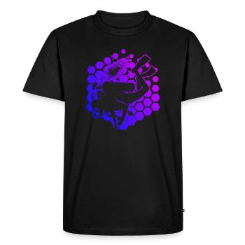 Plongée Femmes Plongeur Hommes Plongeur Plongeur - T-shirt Premium bio Homme - noir - Devant - Nico (187cm)