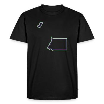 Guinée équatoriale - T-shirt Premium bio Homme - noir - Devant - Nico (187cm)