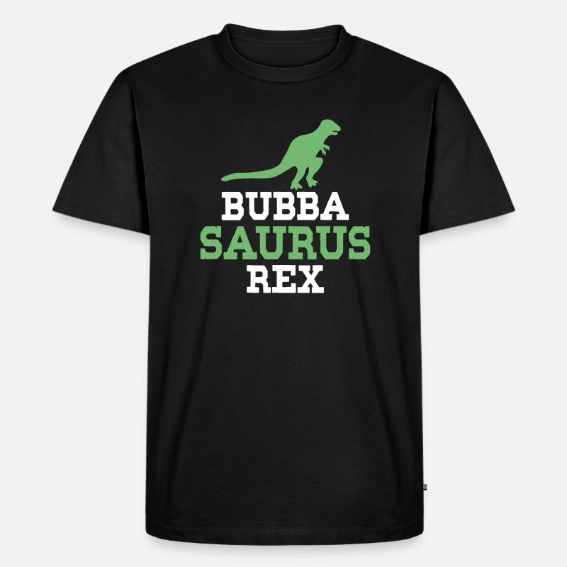 Bubba Saurus Rex - Männer Premium Bio T-Shirt - Schwarz