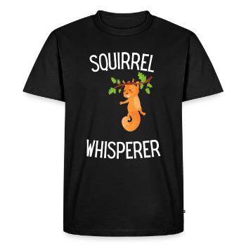 Animaux de la forêt Amis des animaux Animaux - T-shirt Premium bio Homme - noir - Devant - Nico (187cm)