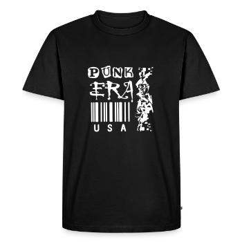 Etats-Unis Punk USA Rock Code Iroquois - T-shirt Premium bio Homme - noir - Devant - Nico (187cm)