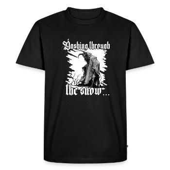 T-shirt Krampus Père Noël sud-allemand - T-shirt Premium bio Homme - noir - Devant - Nico (187cm)