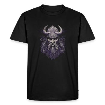 Valhalla Warrior Le cadeau pour les fans de Nordmann - T-shirt Premium bio Homme - noir - Devant - Nico (187cm)
