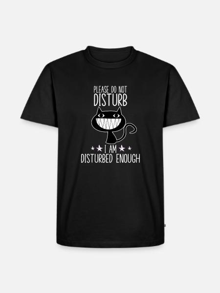 Kattunge Kattdräkt för kattägare Katt - Ekologisk premium-T-shirt herr - svart