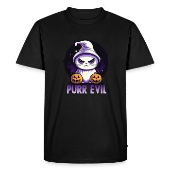 Costume d'Halloween Trick or Treat Chats - T-shirt Premium bio Homme - noir - Devant - Nico (187cm)