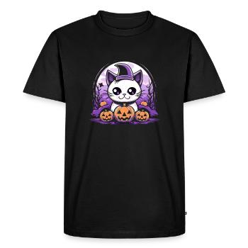 Halloween Décoration Kawaii Stuff Cadeau - T-shirt Premium bio Homme - noir - Devant - Nico (187cm)