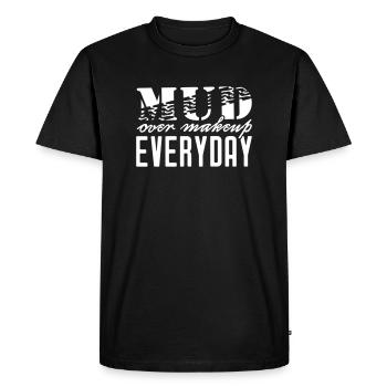 MUD Sur maquillage Jeep Jeep Everyday - T-shirt Premium bio Homme - noir - Devant - Nico (187cm)