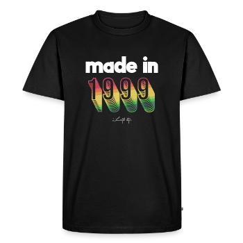 made in 1999 limited edition - T-shirt Premium bio Homme - noir - Devant - Nico (187cm)