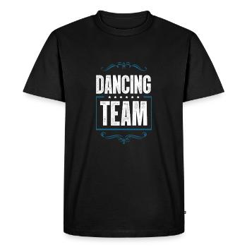 Dancing Crew - Men's Premium Organic T-Shirt - black - Front - Nico (187cm)