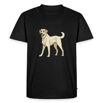Kangal Dog - Men's Premium Organic T-Shirt - black - Front - Nico (187cm)