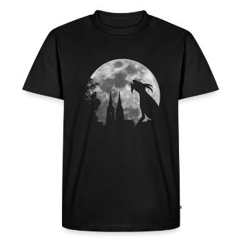 kölscher Bock Skyline Köln Fußball Geschenk - Männer Premium Bio T-Shirt - Schwarz - Vorne - Nico (187cm)